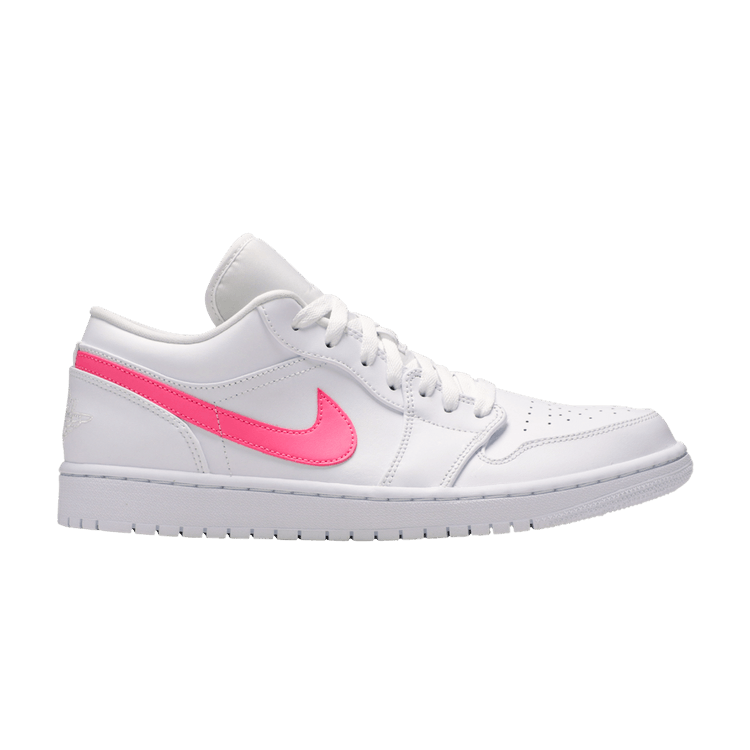 Air Jordan 1 Low White Multi-Color Swoosh