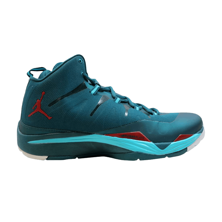 Air Jordan Super Fly 2 Dark Sea Gym Red Gamma Blue White