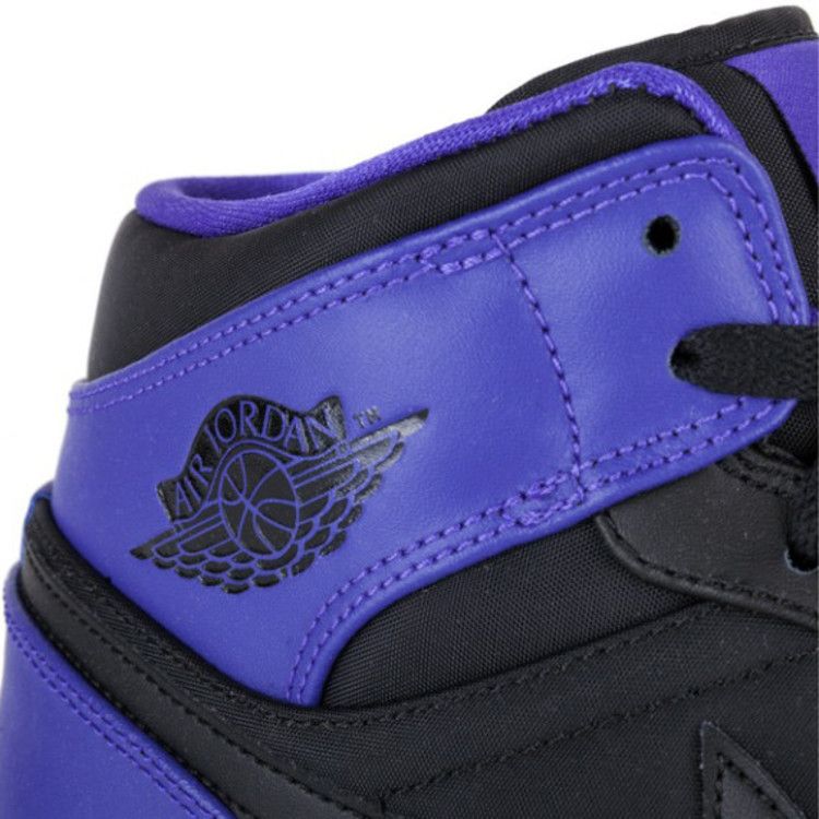 Air Jordan 1 Mid Black Dark Concord (2014)