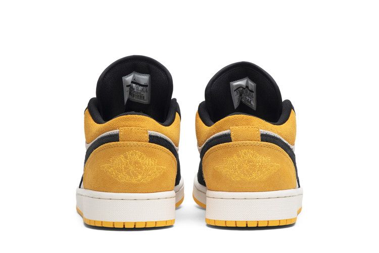 Air Jordan 1 Low Sail University Gold Black