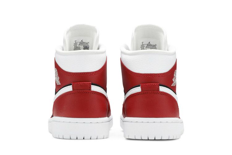 Air Jordan 1 Mid Gym Red Black (Women's)