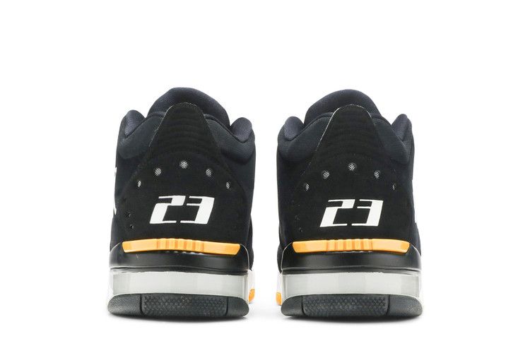 Air Jordan Big Fund Black White Gold