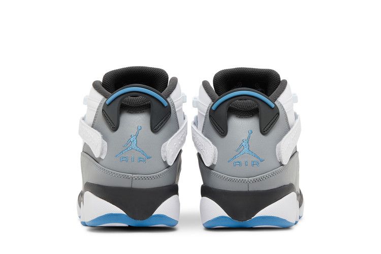 Air Jordan 6 Rings White Particle Grey Dutch Blue