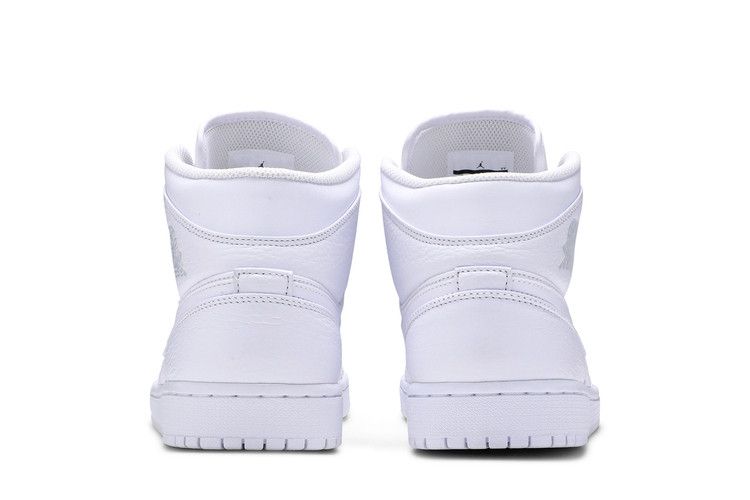 Air Jordan 1 Mid Triple White (2018)