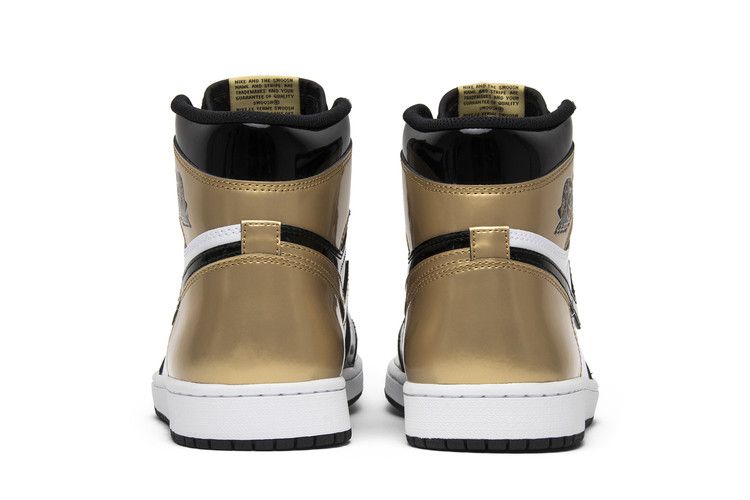 Air Jordan 1 Retro High NRG Patent Gold Toe