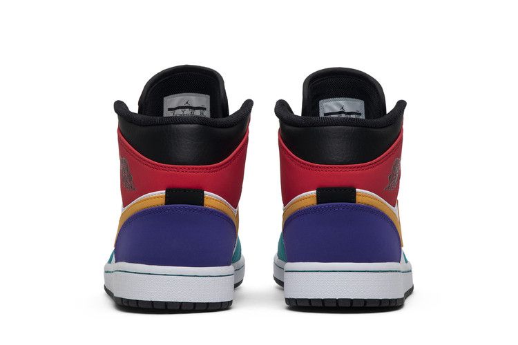 Air Jordan 1 Mid Bred Multi-Color