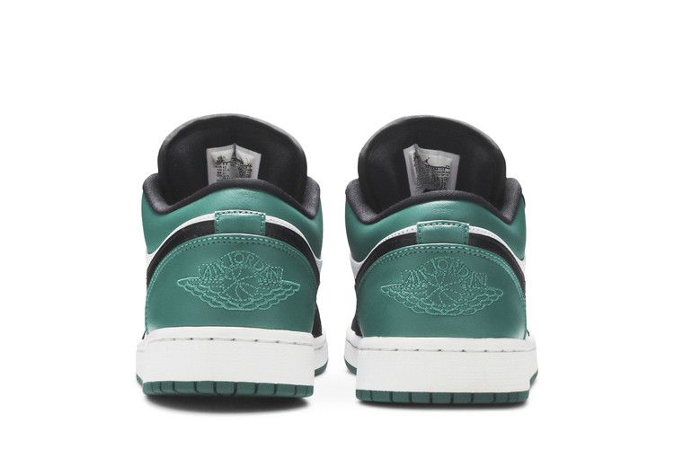Air Jordan 1 Low White Black Mystic Green