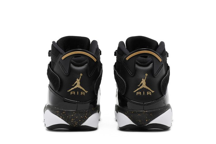 Air Jordan 6 Rings Black Metallic Gold White