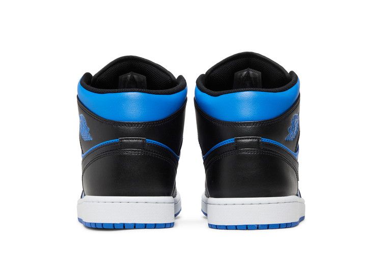 Air Jordan 1 Mid Black Royal Blue