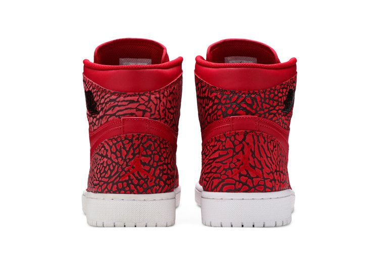 Air Jordan 1 Retro Red Elephant Print