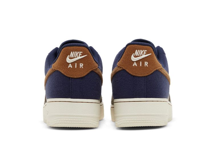 Nike Air Force 1 Low '07 PRM Tweed Midnight Navy Corduroy Sneakers