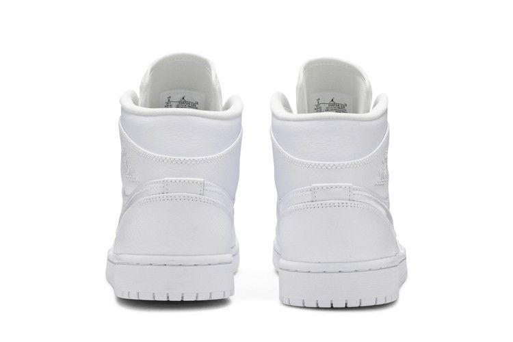 Air Jordan 1 Mid Triple White (2020)