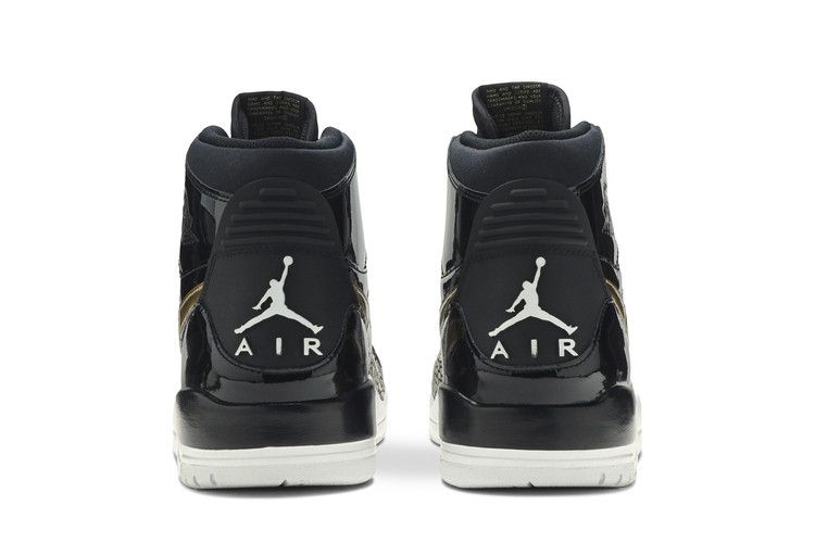 Air Jordan Legacy 312 Black Gold Patent