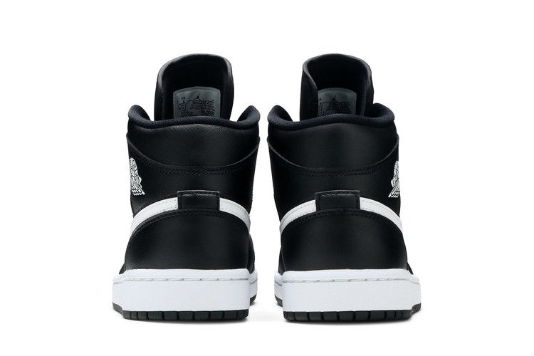 Air Jordan 1 Mid Black White (Women's)