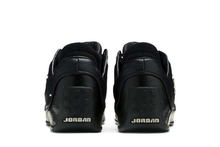 Air Jordan 18 OG Low Black Silver Chrome