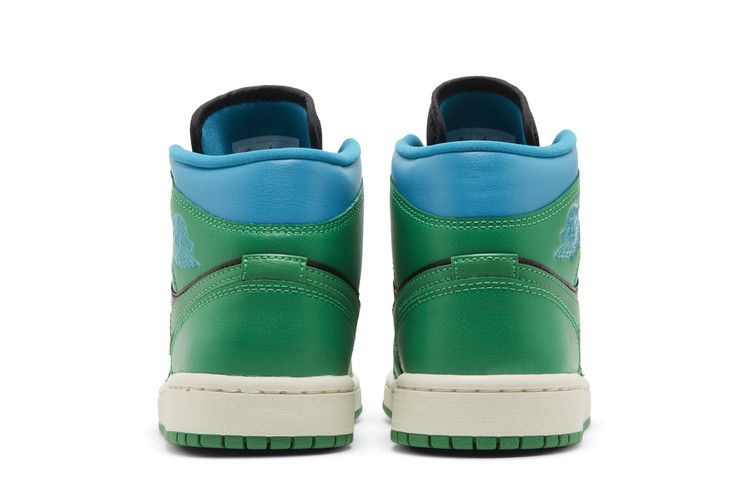 Air Jordan 1 Mid Lucky Green Aquatone (Women's)