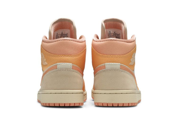 Air Jordan 1 Mid Apricot Orange (Women's)