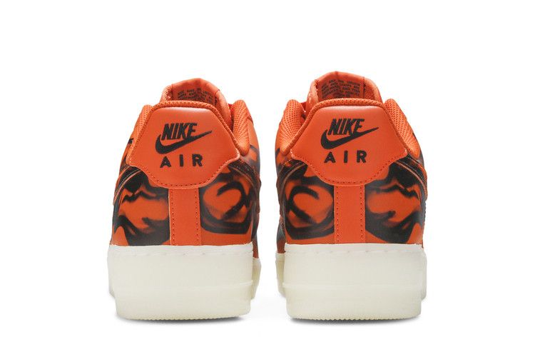 Nike Air Force 1 Low Orange Skeleton Halloween (2020) Sneakers