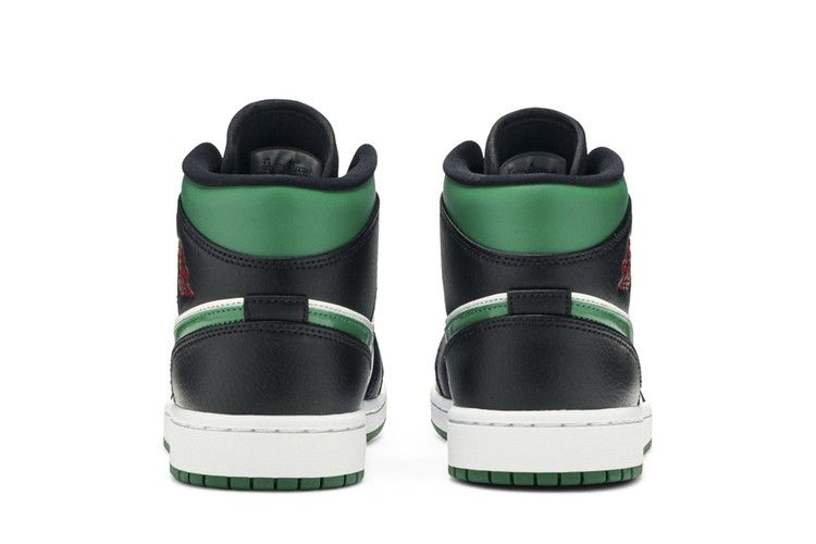 Air Jordan 1 Mid Green Toe