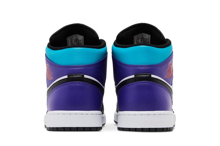 Air Jordan 1 Mid Court Purple Tropical Twist