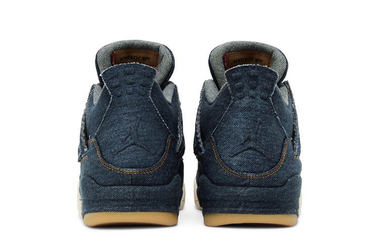 Air Jordan 4 Retro Levi's Denim (Tag with Levi's Logo)