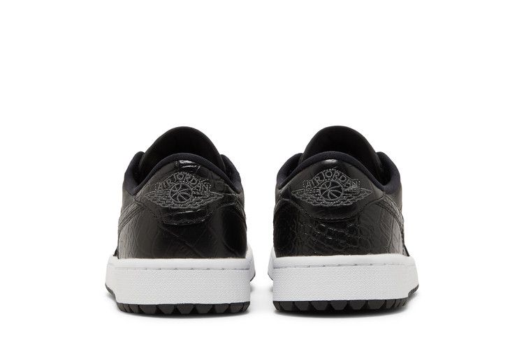 Air Jordan 1 Retro Low Golf Black Croc
