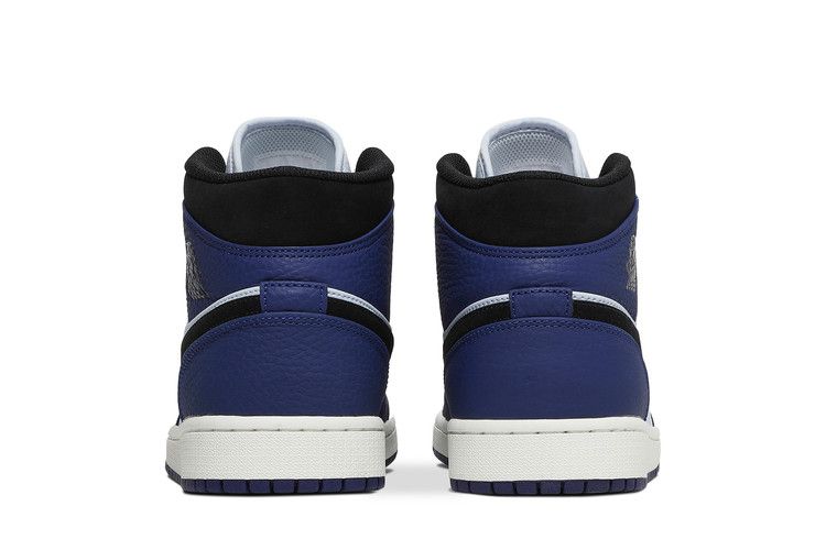 Air Jordan 1 Mid Deep Royal Blue Black