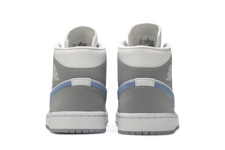 Air Jordan 1 Mid Wolf Grey Aluminum (Women's)
