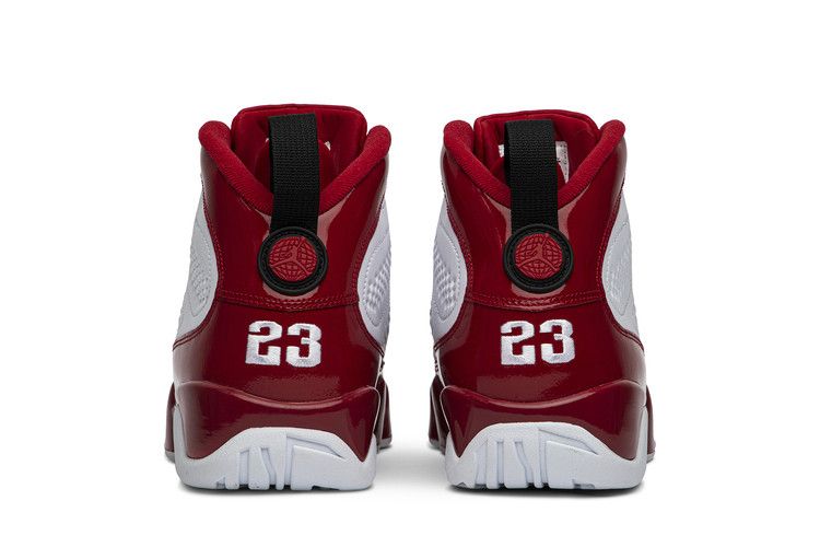 Air Jordan 9 Retro White Gym Red
