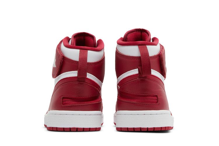 Air Jordan 1 High FlyEase White Cardinal Red