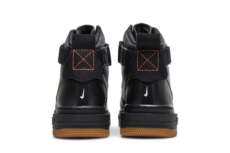 Nike Air Force 1 High Utility 2.0 Black Gum Orange (Women's) Sneakers
