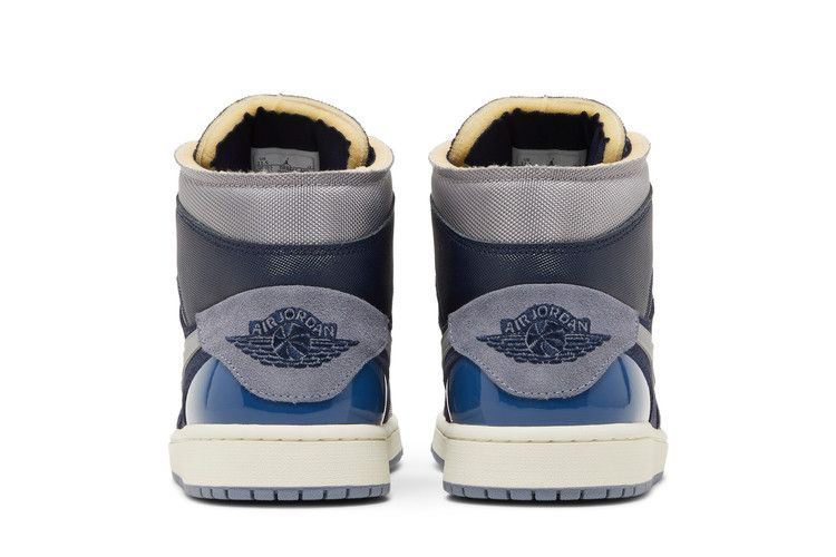 Air Jordan 1 Mid SE Craft Obsidian French Blue Ashen Slate White