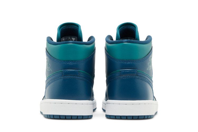 Air Jordan 1 Mid Teal French Blue (Women's)