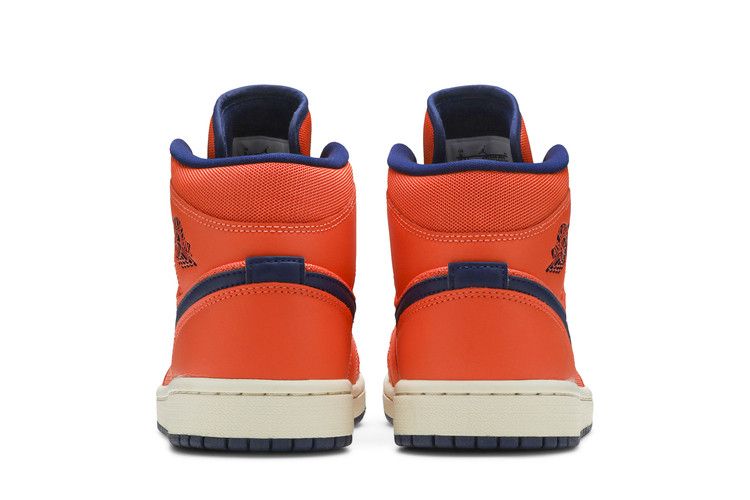 Air Jordan 1 Mid Turf Orange Blue Void (Women's)