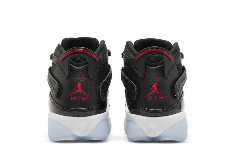 Air Jordan 6 Rings Black Gym Red