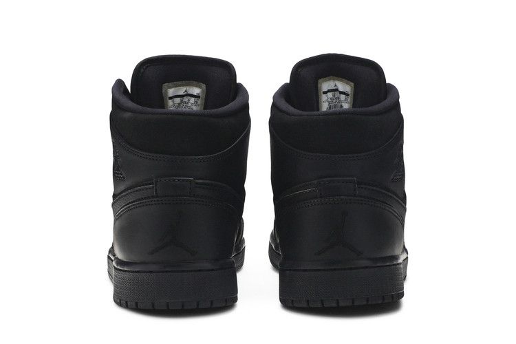 Air Jordan 1 Mid Triple Black (2014)