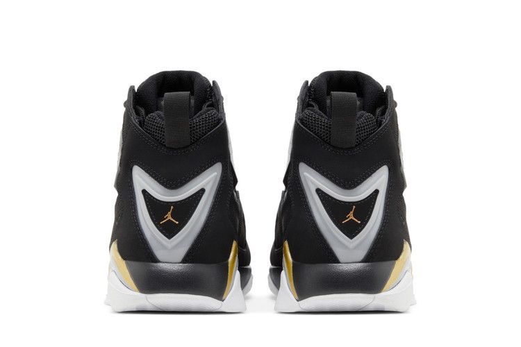Air Jordan True Flight Black Metallic Gold