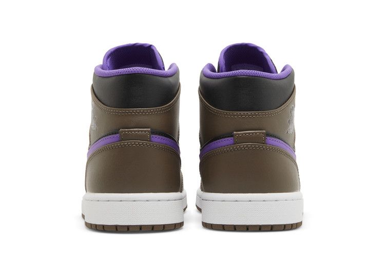 Air Jordan 1 Mid Purple Mocha