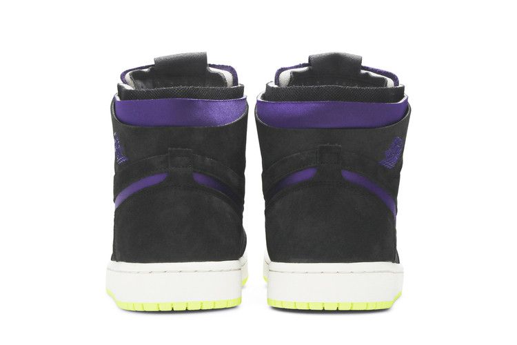Air Jordan 1 High Zoom Air CMFT Black Court Purple Lemon Venom (Women's)