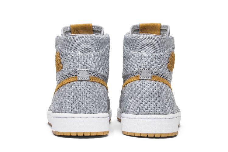 Air Jordan 1 Retro High Flyknit Wolf Grey