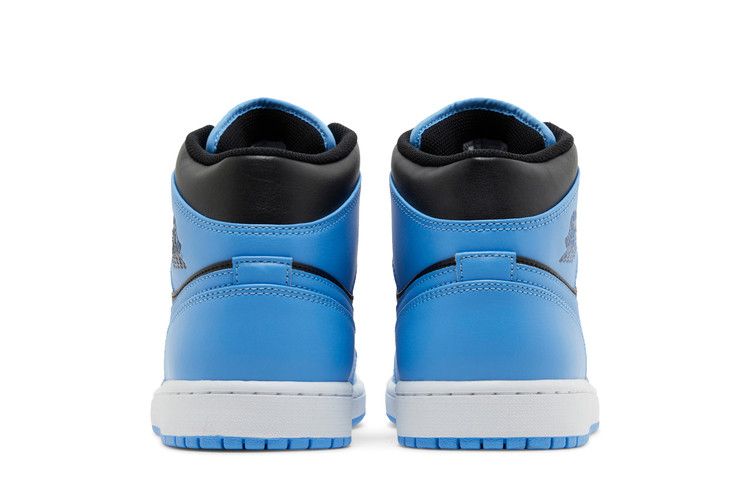 Air Jordan 1 Mid University Blue Black