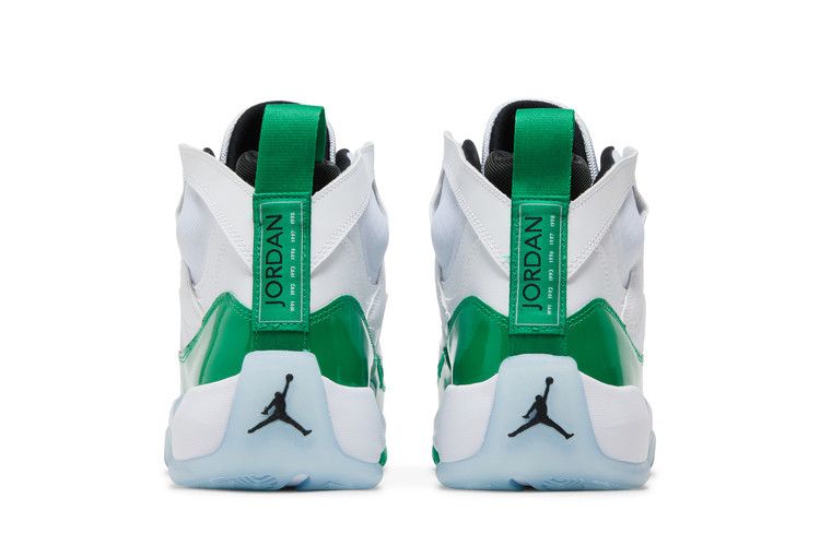 Air Jordan Jumpman Two Trey White Black Lucky Green