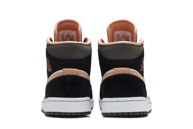Air Jordan 1 Mid Peach Mocha (Women's)