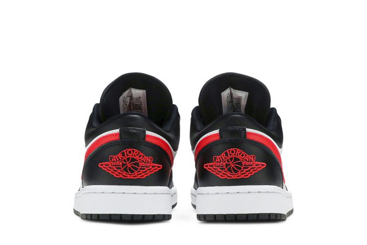Air Jordan 1 Low Black Siren Red (Women's)