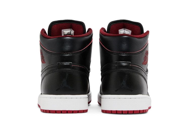 Air Jordan 1 Retro Mid Black Red White