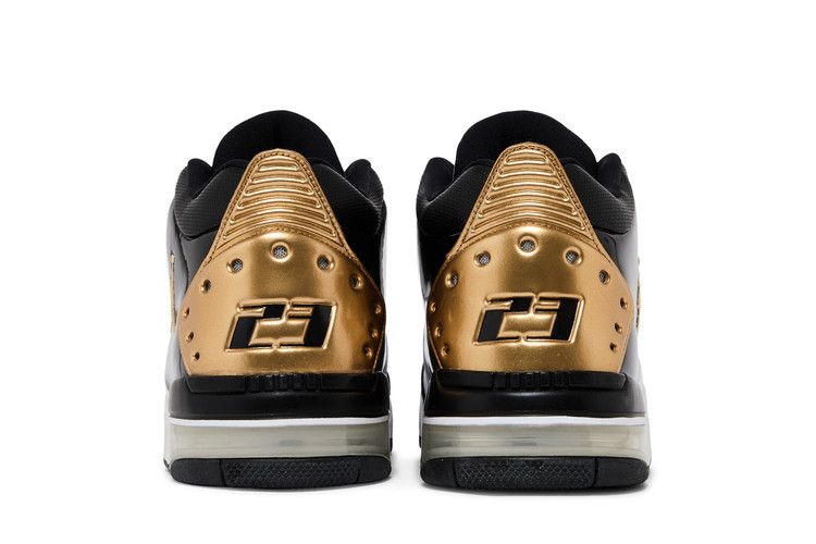 Air Jordan Big Fund Premium White Metallic Gold