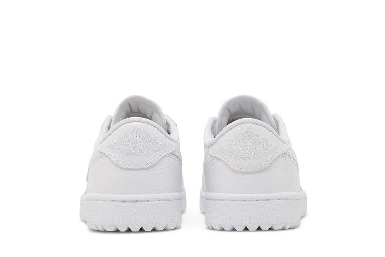 Air Jordan 1 Retro Low Golf White Croc
