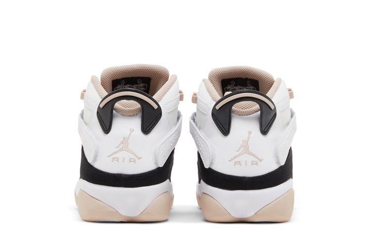 Air Jordan 6 Rings White Fossil Stone Black