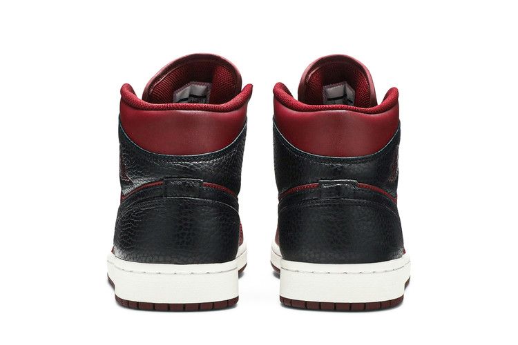 Air Jordan 1 Retro Mid Team Red Black