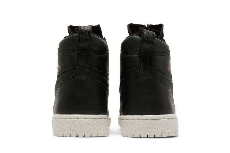 Air Jordan 1 Retro High Zip Black Gym Red Phantom (Women's)